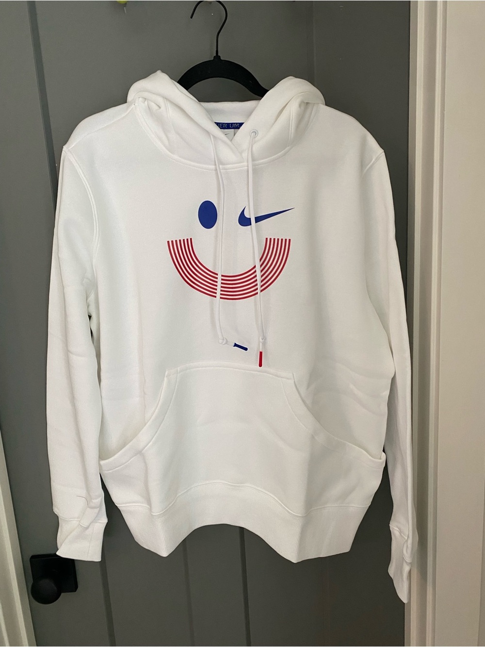 Team USA Nike White Hoodie